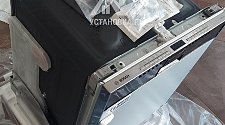 Стандартная установка встраиваемой посудомоечной машины
