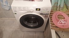 Установить отдельностоящую стиральную машину Hotpoint-Ariston VMSG 601 B