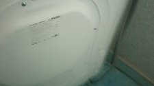 Установить новую отдельно стоящую стиральную машину