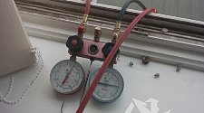 Работа по обслуживанию кондиционера 