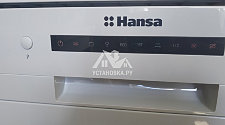 Установить отдельно стоящую посудомоечную машину Hansa ZWM 416 WH