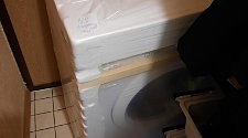 Установить новую отдельно стоящую стиральную машину