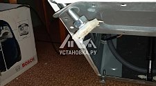 Установить на кухне отдельностоящую стиральную машину LG на готовые коммуникации вместо предыдущей