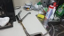 Заменить смеситель Grohe на мойке
