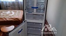 Установить новую отдельно стоящую стиральную машину