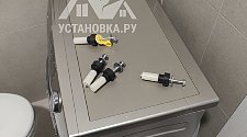 Установить новую отдельно стоящую стиральную машину