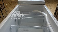 Установить новый отдельно стоящий холодильник