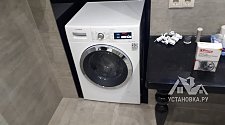 Установить стиральную машину соло Bosch WAW 28540 в ванной