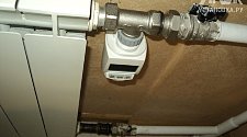 Работа по установке терморегуляторов