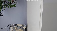 Установить новый отдельно стоящий холодильник