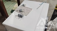 Установить новую отдельно стоящую стиральную машину