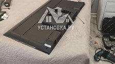 Установить/подвесить и настроить телевизор