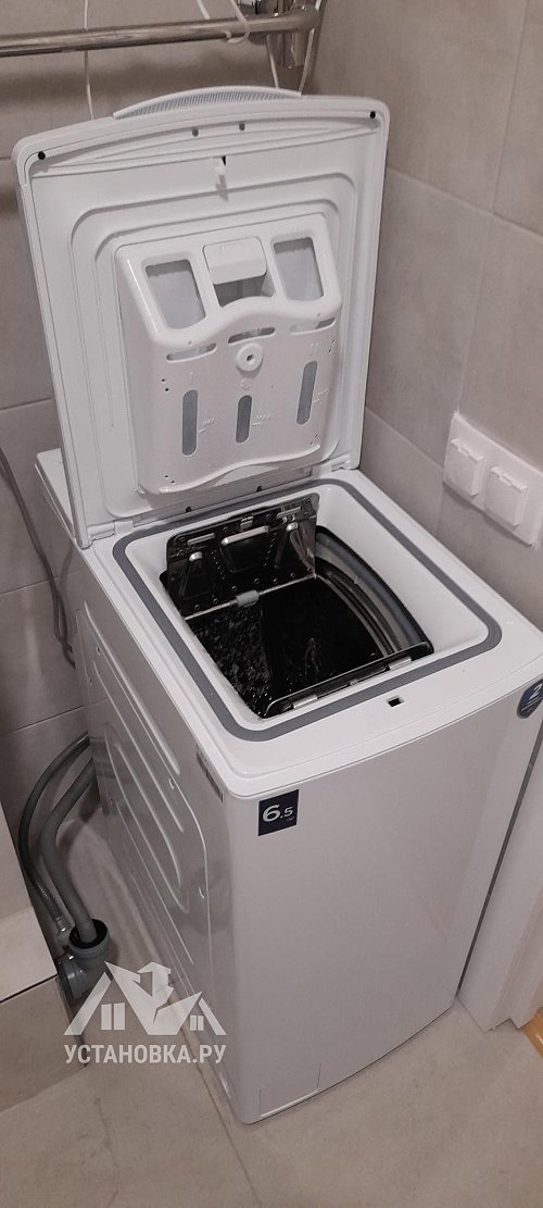 Установка и подключение стиральной машины Zanussi