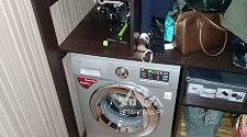 Установить стиральную машину LG F-1296TD4 в коридоре