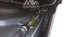 Установить газовую плиту