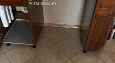 Установить встраиваемую стиральную машину