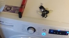 Установить новую отдельно стоящую стиральную машину