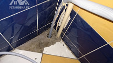 Установить отдельно стоящую стиральную машину Indesit IWUB 4105 в ванной