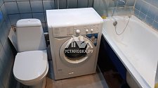 Установить в квартире в ванной комнате отдельно стоящую стиральную машину Indesit