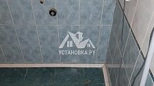 Установить новую отдельно стоящую в ванной комнате на готовые коммуникации стиральную машину LG