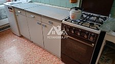 Демонтировать и установить новую стиральную машину Indesit отдельно стоящую на кухне