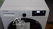 Установить новую отдельно стоящую стиральную машину