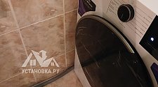 Установить стиральную и сушильную машину в колонну