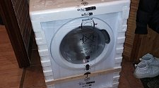 Установить новую отдельно стоящую стиральную машину в ванной 