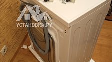 Демонтировать и установить отдельно стоящую стиральную машину lg в ванной комнате