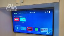 Установить/подвесить два телевизор