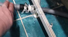 Установить новую отдельно стоящую стиральную машину