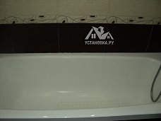 Работы по герметизации швов в ванной