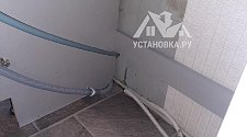 Установить новую отдельно стоящую стиральную машину