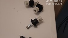 Установить новую отдельно стоящую стиральную машину