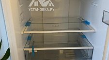 Установить новый отдельно стоящий холодильник