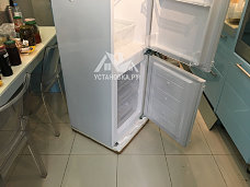 Демонтировать и установить встраиваемый холодильник Hansa