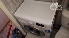 Демонтировать и установить в ванной отдельно стоящую стиральную машину Beko