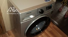 Установить отдельностоящую стиральную машину Samsung WW65J42E0HSDLP