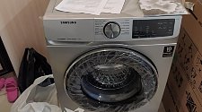 Установить отдельно стоящую стиральную машину samsung в ванной комнате в новостройке
