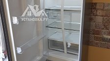 Установить и перевесить двери на отдельностоящем холодильники Аристон (с дисплеем)
