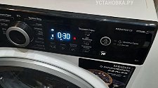 Установить новую отдельно стоящую стиральную машину