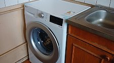 Установить новую отдельно стоящую стиральную машину 
