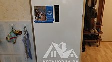 Установить новый отдельно стоящий холодильник Indesit