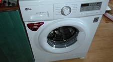 Установить стиральную машину LG F10B8QD отдельностоящую