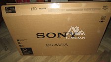 Установить на подставку телевизор Sony Bravia