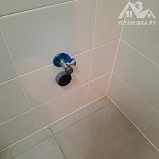 Установить новую отдельно стоящую стиральную машину