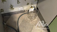 Установить новую отдельно стоящую стиральную машину