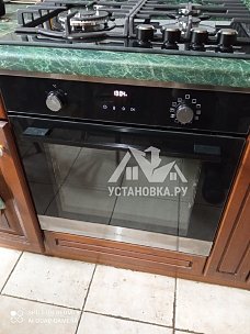 Установить новый электрический духовой шкаф