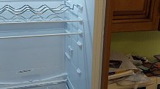 Стандартная установка встраиваемого холодильника