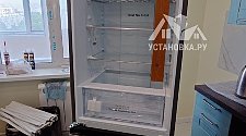 Установить новый отдельно стоящий холодильник
